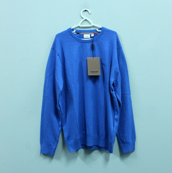 burberry sweater blue